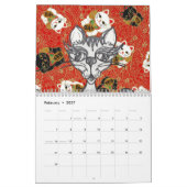 Calendrier des chats 2013 (Feb 2027)