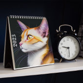 Calendrier des chats 2023 - Chats cosmiques Art Ab