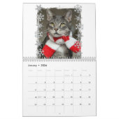 Calendrier des chats 2024 (Jan 2026)