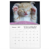 Calendrier des chats adorables 2022 (Feb 2027)