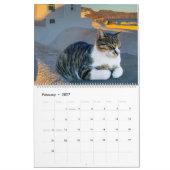 Calendrier des chats de Grèce (Feb 2027)