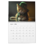 Calendrier des chats déprimés 2024 (Mar 2026)