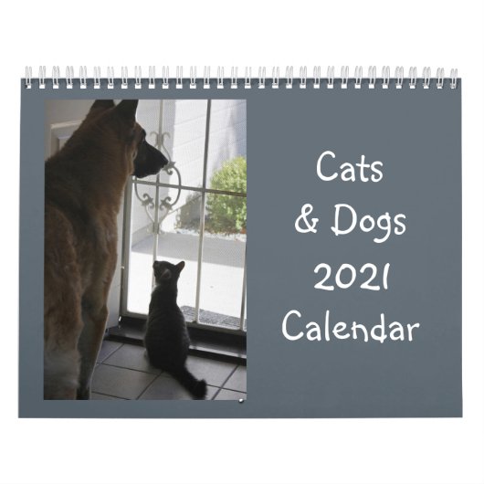 Calendrier des chats et des chiens (Protection)