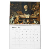 Calendrier des chats et des saints (Feb 2026)