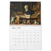 Calendrier des chats et des saints (Feb 2027)