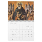 Calendrier des chats et des saints (Jan 2027)