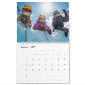 Calendrier des Chats Extérieurs (Feb 2027)