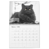 Calendrier des chats noirs (Feb 2026)