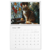 Calendrier des chats - Par Catherine D. Marchand (Jan 2027)
