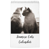 Calendrier des chats siamois (Protection)