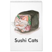 Calendrier des chats Sushi (Protection)