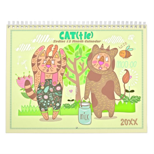 Calendrier des chats Zodiac 2021 (Protection)