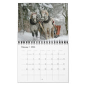 Calendrier des chevaux de ferme Stargazer (Feb 2026)