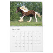 Calendrier des Chevaux de Vanner tziganes (Mar 2026)