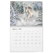 Calendrier des chevaux enchantés (Feb 2026)