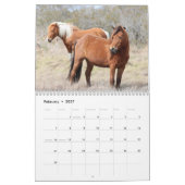 Calendrier des chevaux sauvages d'Assateague (Feb 2027)