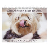 Calendrier des chiens 2023 Ajouter vos photos mign (Protection)