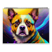 Calendrier des chiens 2023 - Doggo cosmique et art (Protection)