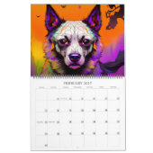 Calendrier des chiens 2023 - Doggo cosmique et art (Feb 2027)