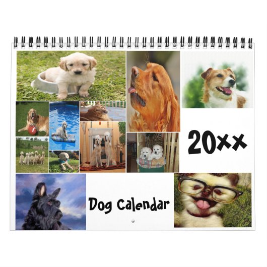 Calendrier des chiens 20xx (Protection)
