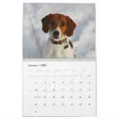 Calendrier des chiens de chien de chien de chien e (Jan 2027)