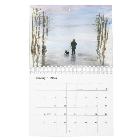 Calendrier des Chiens de Scottie 2020 (Jan 2026)