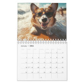 Calendrier des chiens de surf, Calendrier 2025, Ch (Jan 2026)