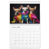 Calendrier des chiens gay pride (Jan 2026)