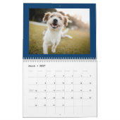 Calendrier des chiens mignons et heureux 2024 (Mar 2027)