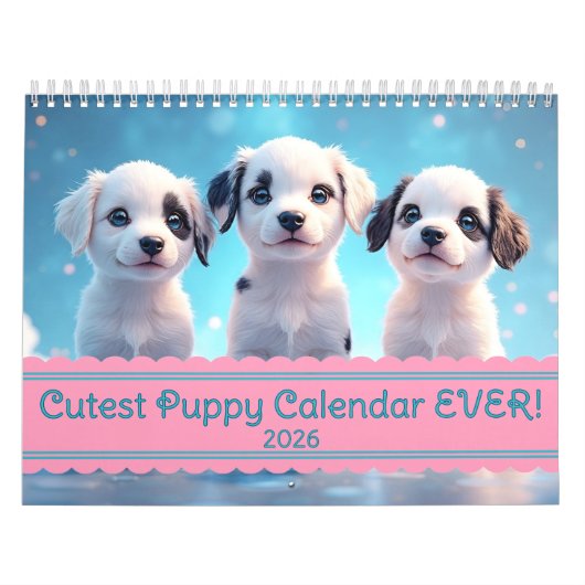 Calendrier des chiots les plus mignons JAMAIS ! (Protection)