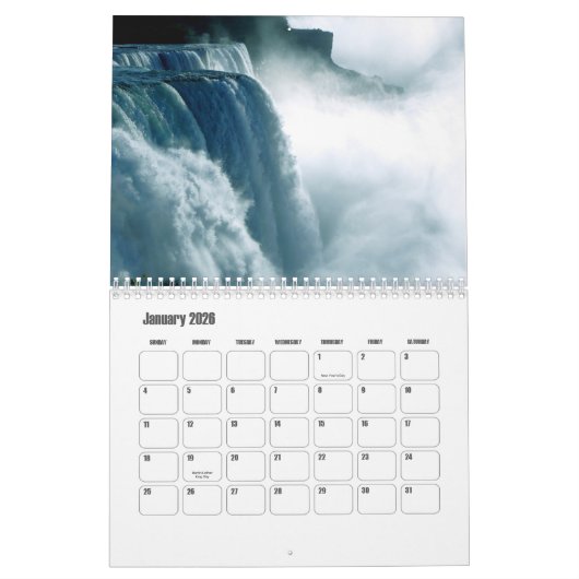 Calendrier des chutes (Jan 2026)