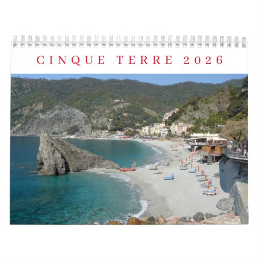 Calendrier des Cinque Terre 2026 (Protection)