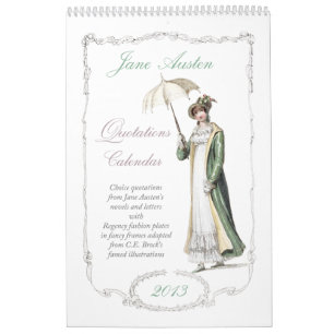 Calendrier des citations 2013 de Jane Austen