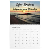 CALENDRIER DES CITATIONS MIRACLES INSPIRANTES (Jan 2027)