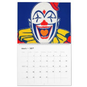 Calendrier des clowns Déplaisants vintages (Mar 2027)