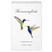 Calendrier des colibris (Protection)
