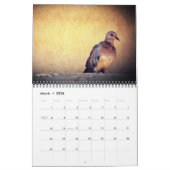 Calendrier des colombes du désert (Mar 2026)