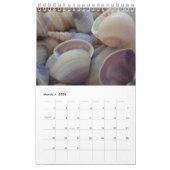 Calendrier des coquilles marines Tropique exotique (Mar 2026)