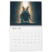Calendrier des Corgis Guerriers (Feb 2027)