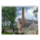 Calendrier des Cotswolds 2026 (Protection)