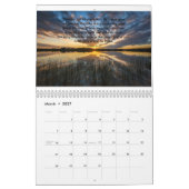 Calendrier des couchers de soleil et des écritures (Mar 2027)