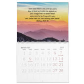 Calendrier des couchers de soleil et des écritures (Feb 2027)