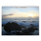 Calendrier des couchers du soleil 2009 d'océan (Protection)