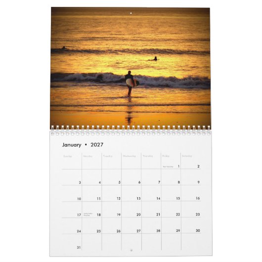 Calendrier des couchers du soleil 2013 de plage de (Jan 2027)