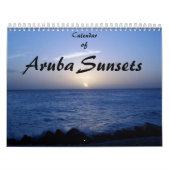 Calendrier des couchers du soleil d'Aruba (Protection)