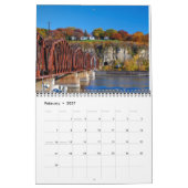 Calendrier des couleurs d'automne (Feb 2027)