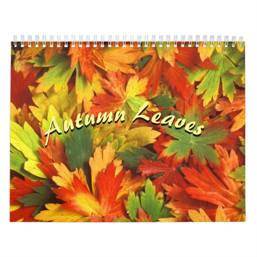 Calendrier des couleurs d'automne 2018 (Protection)