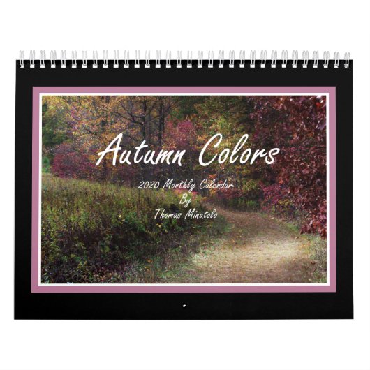 Calendrier Des Couleurs D'Automne 2020 Par Thomas (Protection)