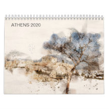 CALENDRIER DES COULEURS D'EAU ATHÈNES