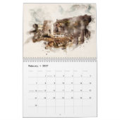 CALENDRIER DES COULEURS D'EAU ATHÈNES (Feb 2027)